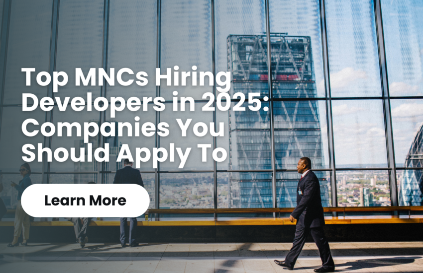 Top MNCs Hiring Developers